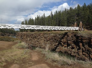 Suspension bridge - Miles Canyon, Whitehorse, YT