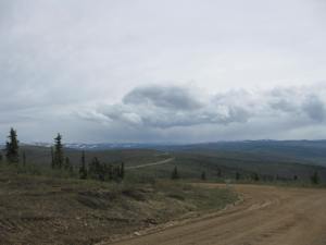 View from Top of the World Hwy