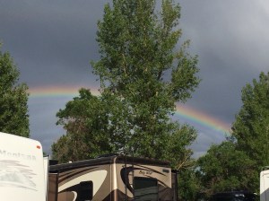 Rainbow At Bozeman campground